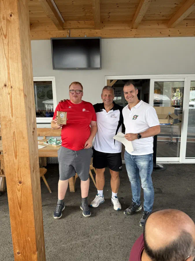 Siegerehrung Sommercup in Absam